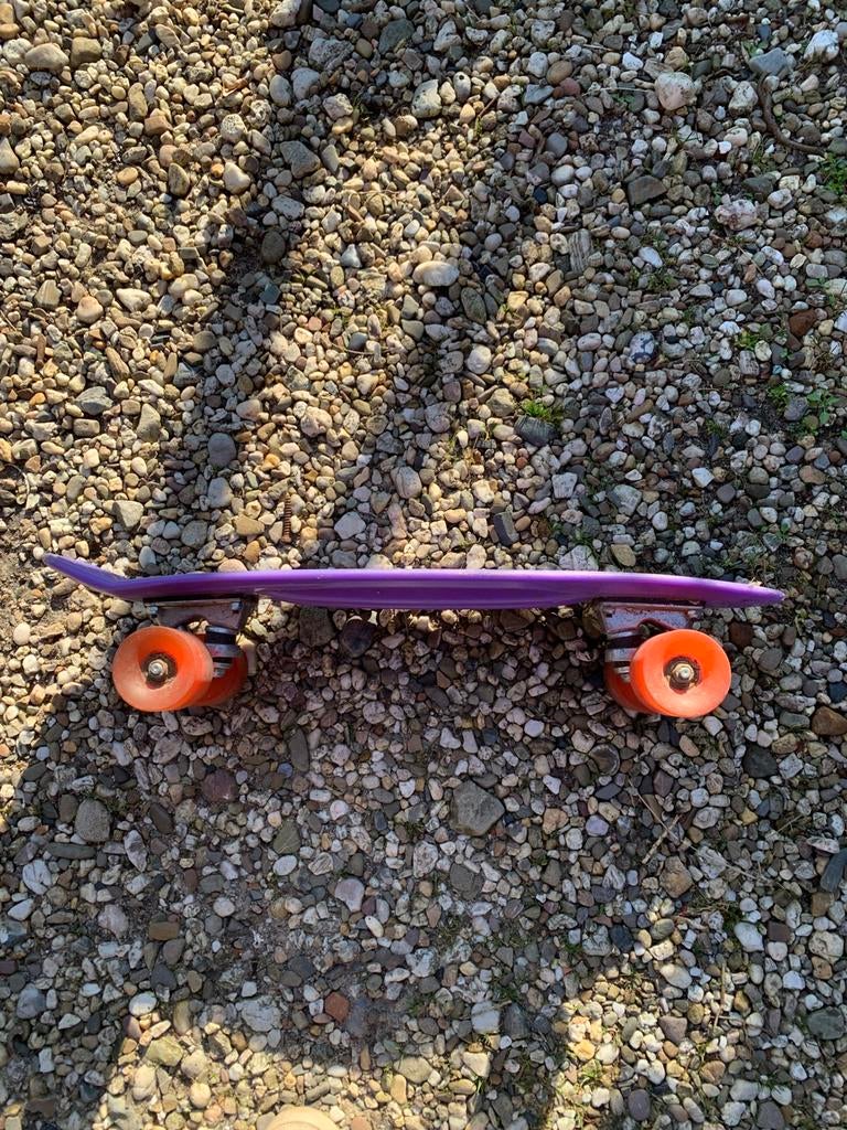 Gratis: skateboard Nijdam, Sport en Fitness, Skateboarden, Ophalen, Gebruikt