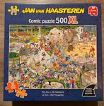 Jan van Haasteren 500xl stukjes puzzel de dierentuin, Ophalen, 500 t/m 1500 stukjes, Zo goed als nieuw