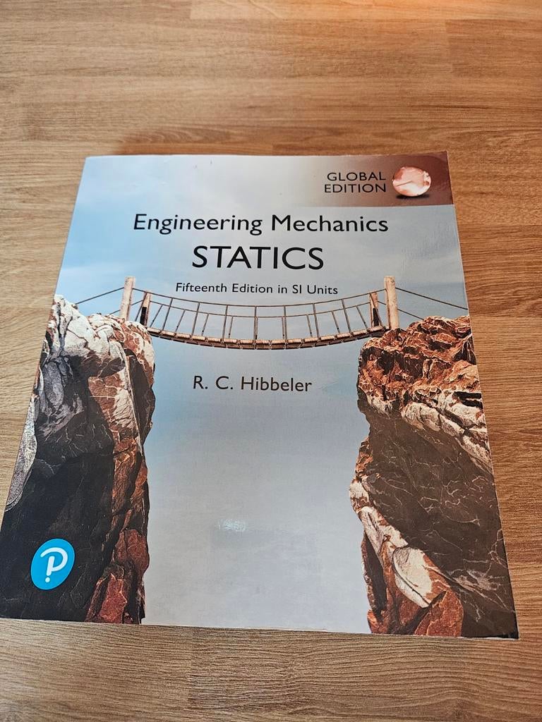 Statics RC Hibbeler 15e editie, R.C. Hibbeler, Ophalen of Verzenden, Beta, WO