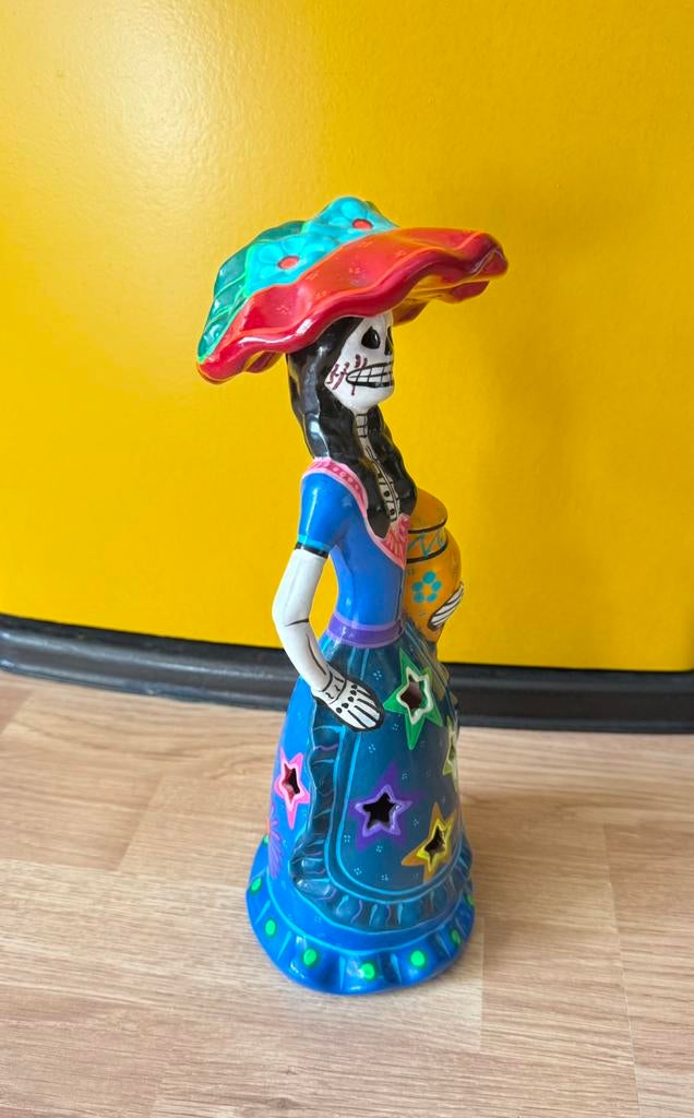 Mexico Día de Muertos  beeld, Verzamelen, Ophalen of Verzenden, Zo goed als nieuw, Religie
