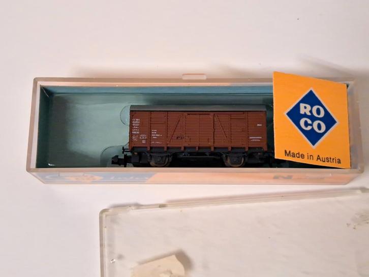 Roco goederenwagon, art. 2321 A, Hobby en Vrije tijd, Modeltreinen | N-Spoor, Zo goed als nieuw, Wagon, Gelijkstroom, Roco, Ophalen of Verzenden