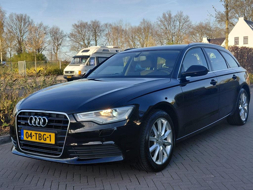 Audi A6 2.8FSI 150KW Avant Quat S-tr 2012 Zwart, Auto's, 2773 cc, Zwart, Stationwagon, Vierwielaandrijving