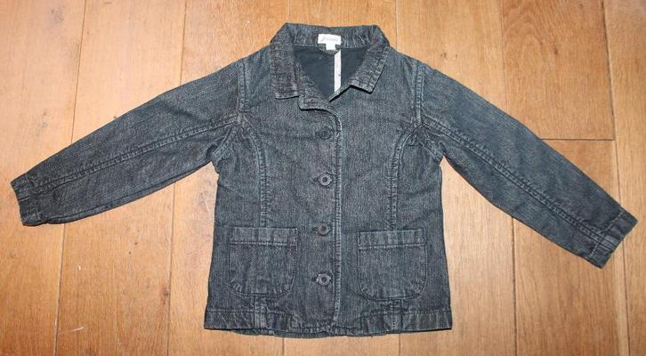 Spijkerjasje van Jacadi maat 4, Kinderen en Baby's, Kinderkleding | Maat 104, Gebruikt, Meisje, Jas, Ophalen of Verzenden