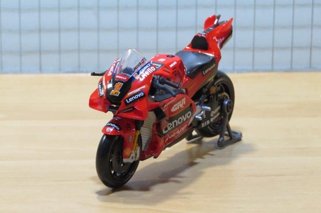 Francesco Bagnaia Ducati Lenovo Desmosedici 2023 1:18 maisto, Maisto, May Cheong Group France S.A.S., Nieuw, Ophalen of Verzenden