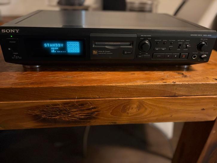 Sony MDS-JE510 Minidisc-recorder, Audio, Tv en Foto, Walkmans, Discmans en Minidiscspelers, Minidisc-recorder, Ophalen of Verzenden