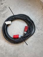 25 Meter krachtstroomkabel  380 volt / 32 amp 5x6 mm 5 polig, Zo goed als nieuw, Ophalen, Lineax, X