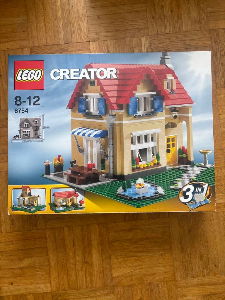 Lego Creator 6754 Familiehuis, Gebruikt, Lego, Ophalen of Verzenden, Inclusief doos