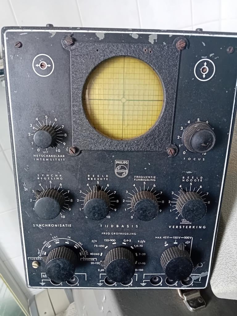 Philips oscilloscoop, Antiek en Kunst, Antiek | Gereedschap en Instrumenten, Ophalen
