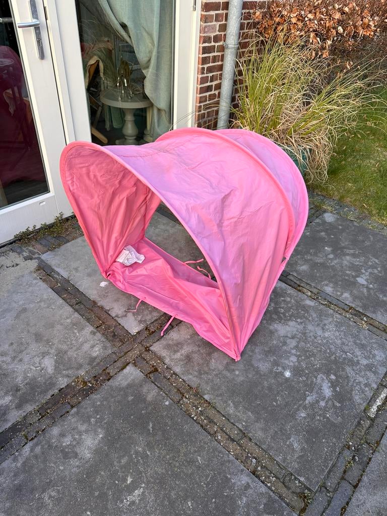 Bedtent, Ophalen, Zo goed als nieuw