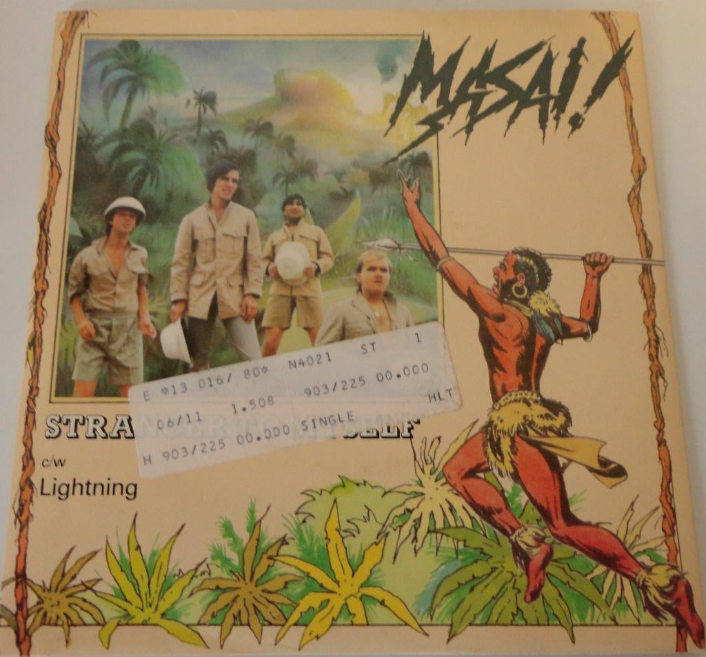 Masai > Stranger to myself, Gebruikt, 7 inch, Single, Ophalen of Verzenden
