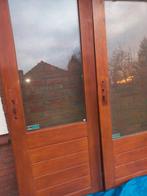Hardhouten buitendeuren, Ophalen, Gebruikt, Buitendeur, 200 tot 215 cm