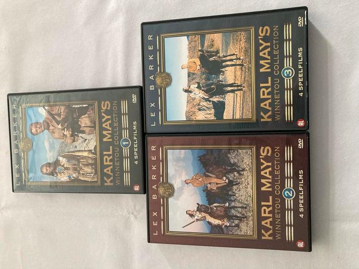 Karl May's Winnetou Collectie - Complete DVD Boxset, Cd's en Dvd's, Dvd's | Overige Dvd's, Gebruikt, Boxset, Vanaf 12 jaar, Ophalen