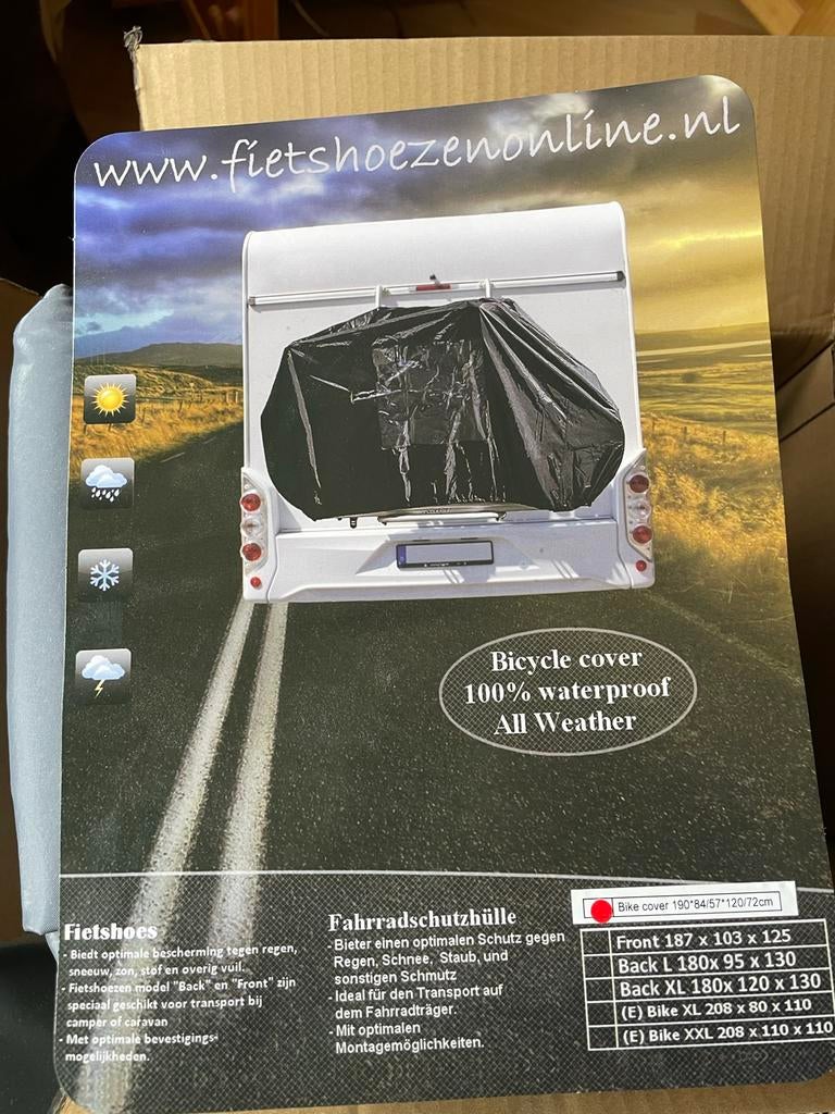 Fietshoes voor fietsendrager, Ophalen of Verzenden, Nieuw