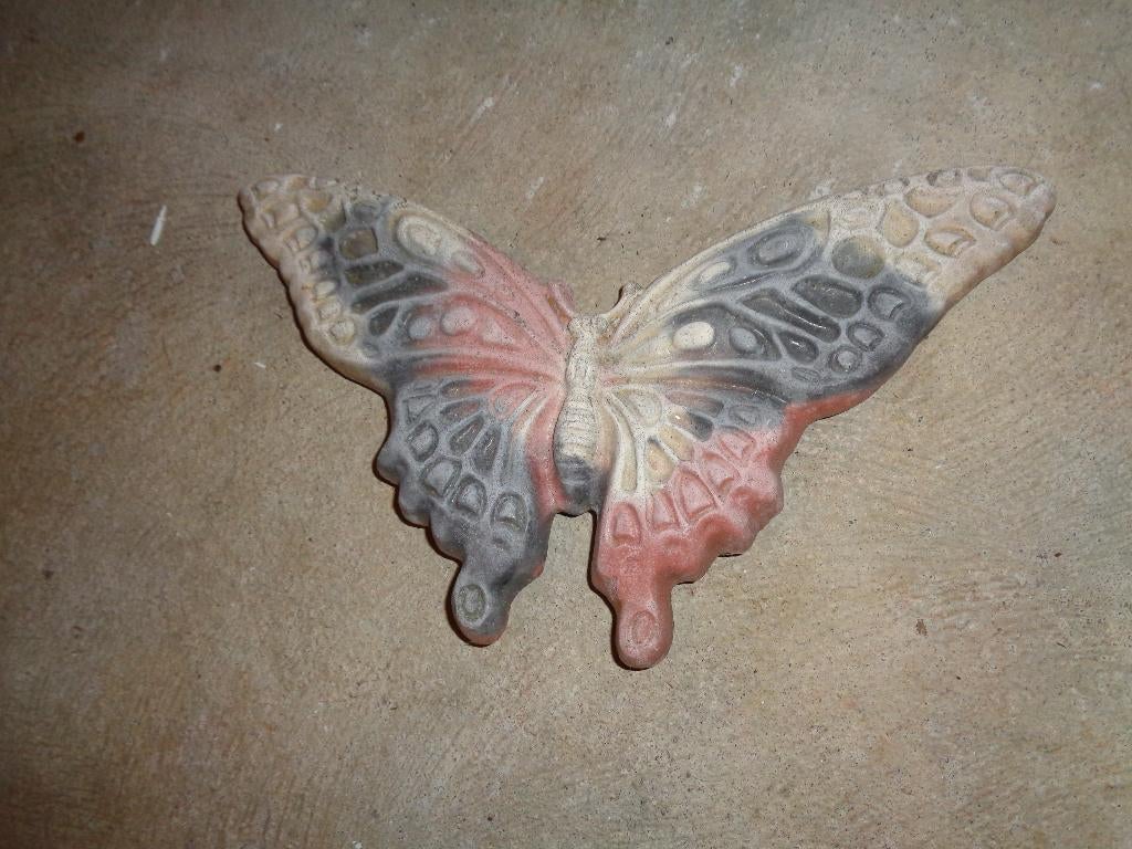 tuindecoratie vlinder, Ophalen, Gebruikt