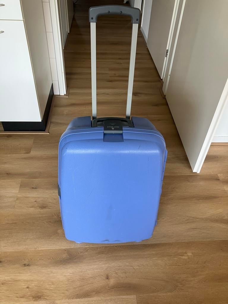 Hardshell koffer met 2 wielen, Gebruikt, Hard kunststof, Slot, 35 tot 45 cm