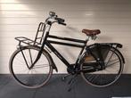 Te koop mooie glanzend zwarte transport fiets, Terugtraprem, Versnellingen, Zo goed als nieuw, 53 tot 57 cm
