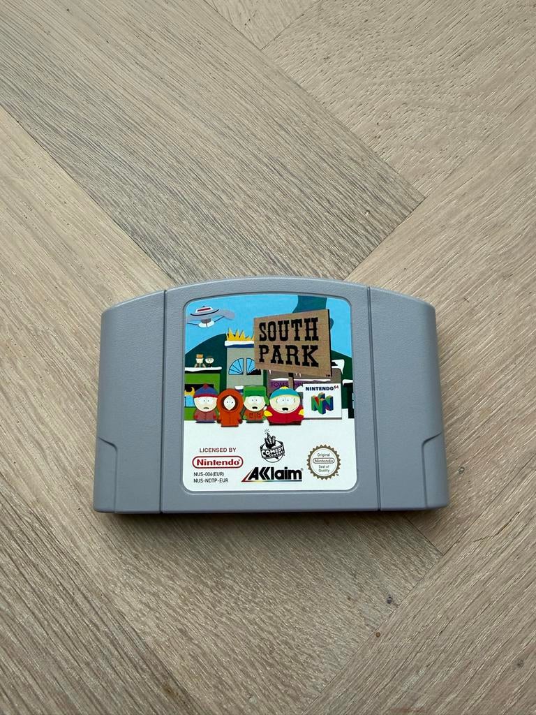 South Park N64 PAL, Spelcomputers en Games, Games | Nintendo 64, Gebruikt, Shooter, 1 speler, Vanaf 16 jaar, Ophalen