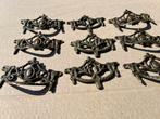 Antieke Messing Meubelgrepen / Ladebeslag - Decoratief, Antiek en Kunst, Ophalen of Verzenden