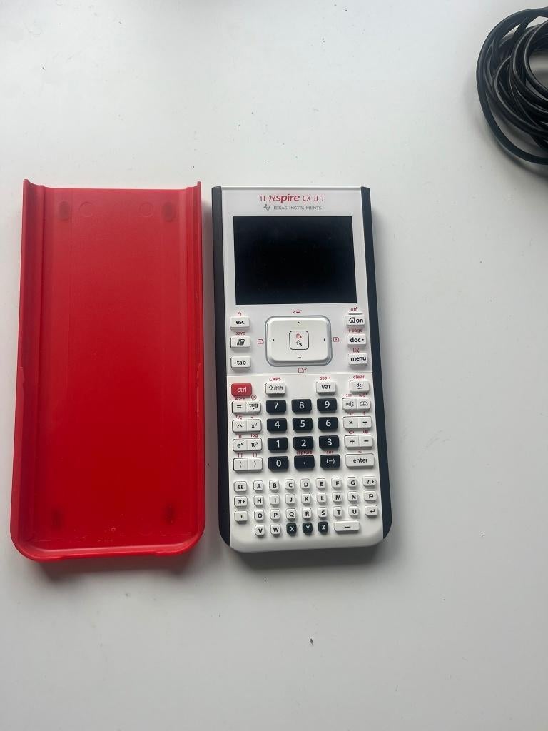 TI Nspire CX II-T, Diversen, Rekenmachines, Ophalen of Verzenden, Grafische rekenmachine, Gebruikt