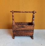 Vintage brutalist krantenbak, organizer, lectuurbak, Gebruikt, Vintage, Ophalen of Verzenden, Nvt