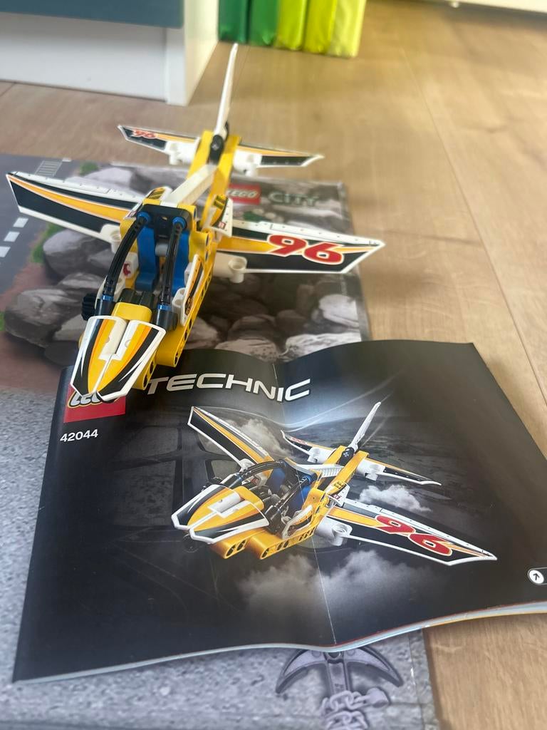 Lego Technic Vliegtuig 42044, Kinderen en Baby's, Speelgoed | Duplo en Lego, Gebruikt, Lego, Ophalen of Verzenden, Technic