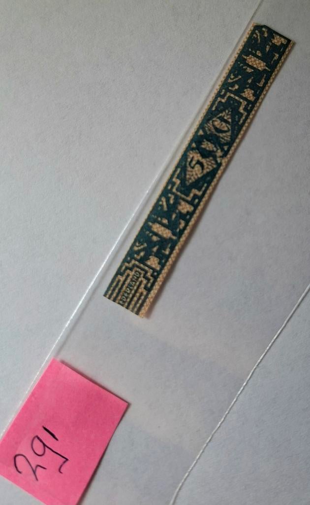 Sigarenbanden / GOUDA               fiscaal  NR 291, Verzamelen, Ophalen of Verzenden, Gebruikt, Sigarenbandjes