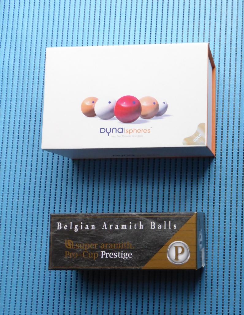 Biljartballen, Ophalen of Verzenden, Zo goed als nieuw, Keu of Ballen