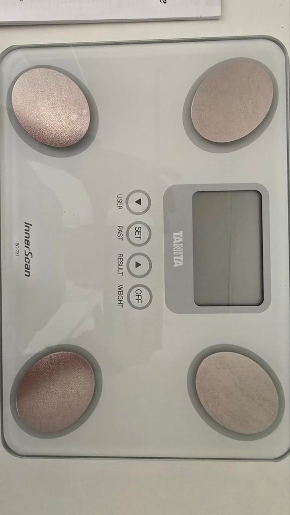 Tanita Innerscan BC-731 weegschaal, Witgoed en Apparatuur, Weegschalen, Ophalen of Verzenden