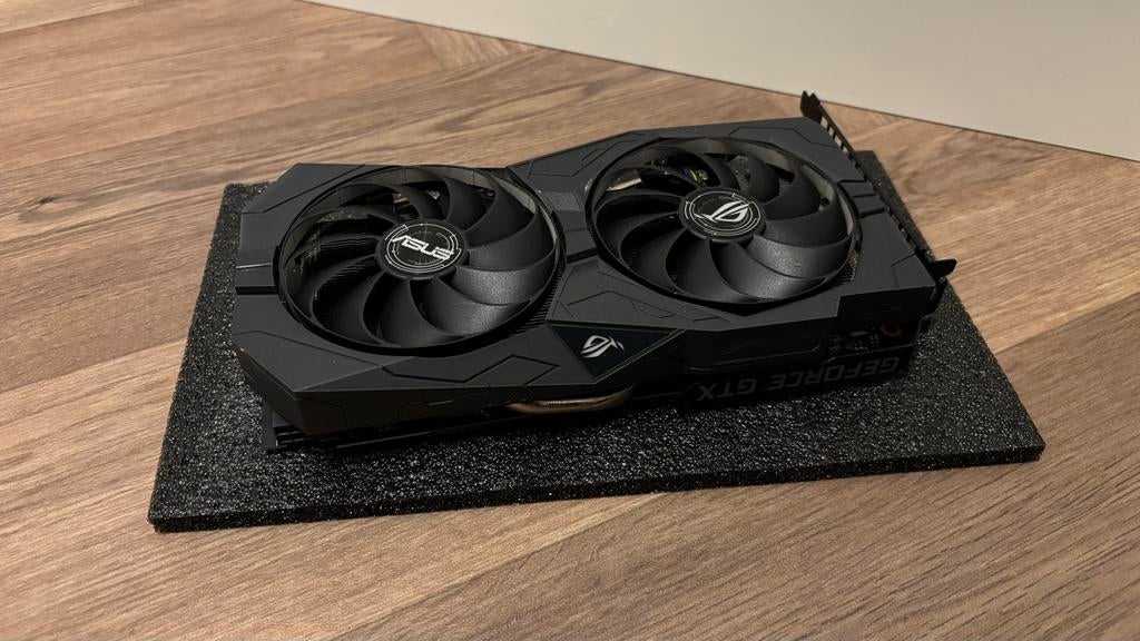 ASUS ROG Strix GeForce GTX 1660 Super, Computers en Software, Videokaarten, PCI-Express 3, Gebruikt, GDDR6, Ophalen of Verzenden