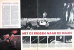 Vintage artikels ruimtevaart 1957 space ruimte maan, Verzamelen, Ophalen of Verzenden, 1940 tot 1960, Tijdschrift