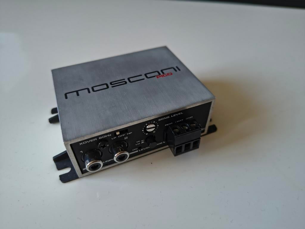 Mosconi Pico 2 Versterker - Compacte en Krachtige Audio, Auto diversen, Ophalen of Verzenden, Zo goed als nieuw