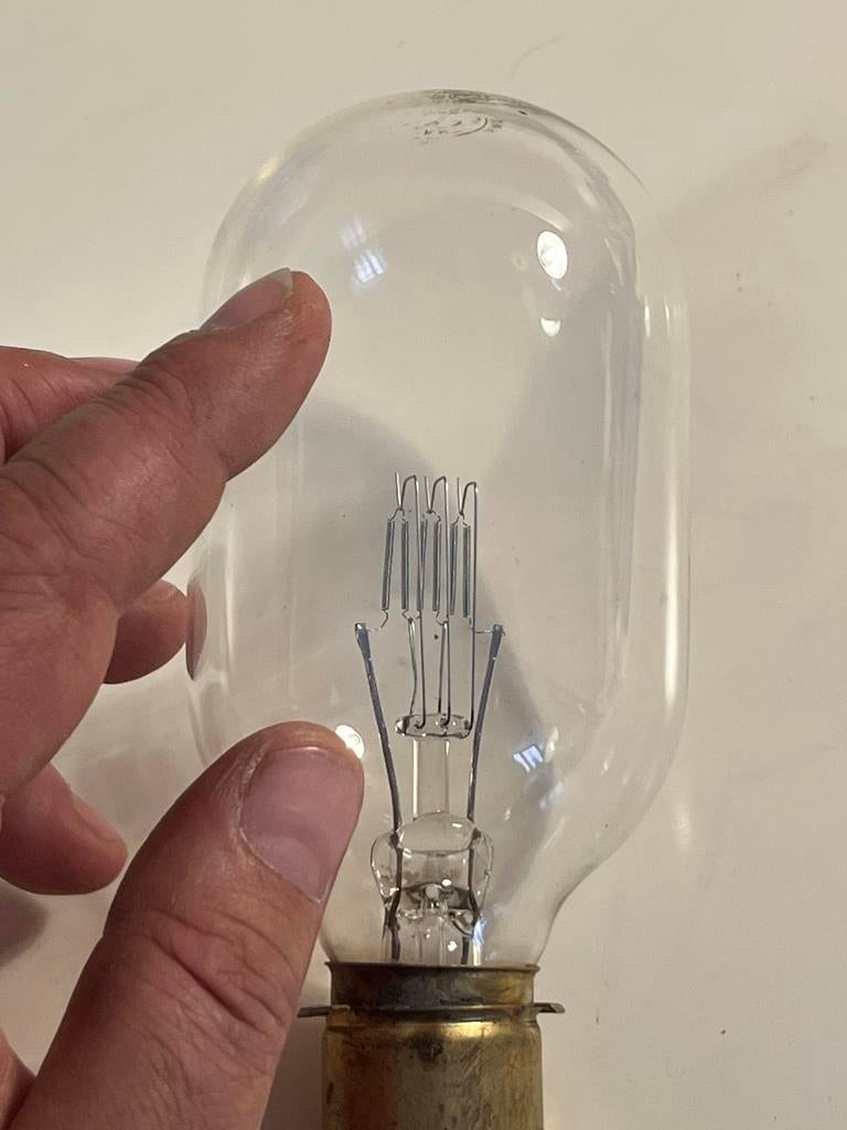 Antieke gloeilamp 1000W, E27 fitting projectorlampen, Ophalen of Verzenden