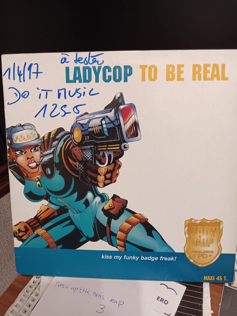 Ladycop to be real vinyl, Ophalen of Verzenden, Gebruikt, 12 inch