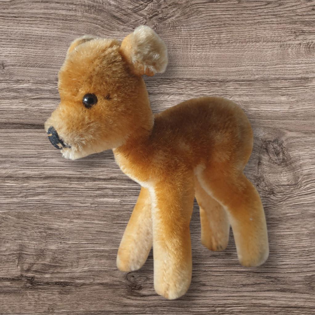 Vintage Steiff hertje reekalfje 13 cm jaren 50 2404, Antiek en Kunst, Ophalen of Verzenden