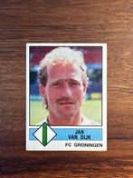 Panini 87 Voetbalplaatje Jan van Dijk FC Groningen, Ophalen of Verzenden, Zo goed als nieuw, Overige binnenlandse clubs, Poster, Plaatje of Sticker