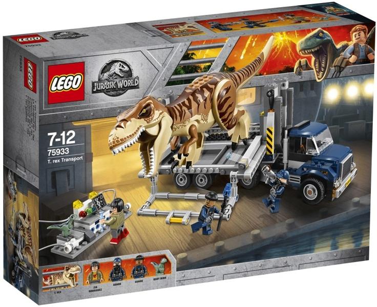 LEGO 75933 T. rex transport, Ophalen of Verzenden, Zo goed als nieuw, Compleet, Lego