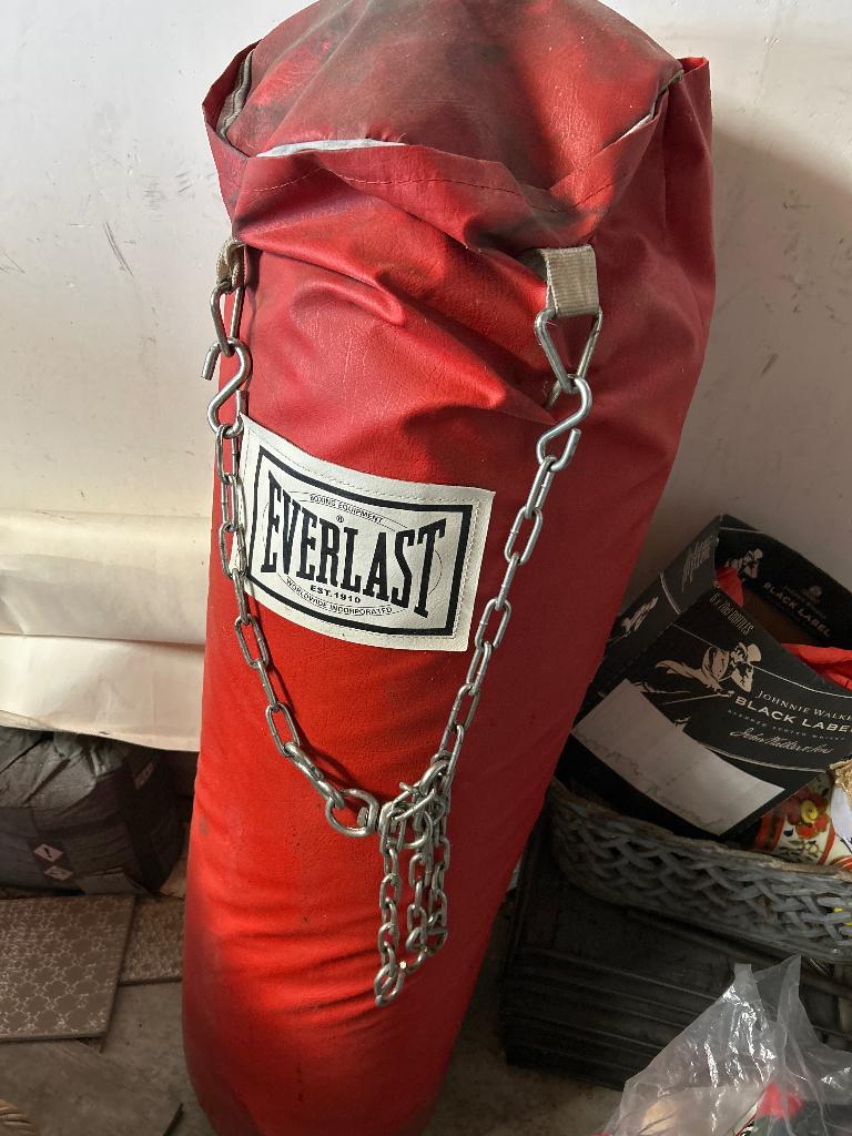 Everlast 45 kilo, Sport en Fitness, Ophalen, Gebruikt, Bokszak