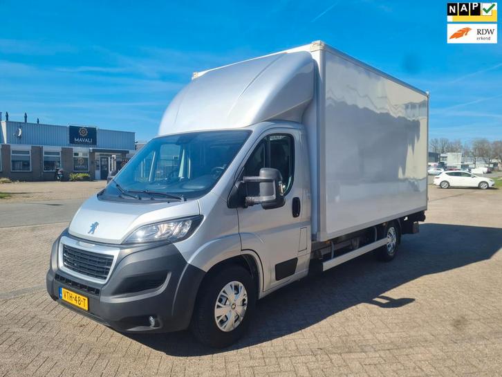 Peugeot Boxer 2.2 BlueHDi 165 L4 3.5t Bakwagen, Bj 2023, Auto's, Bestelauto's, Bedrijf, Te koop, ABS, Airconditioning, Bluetooth