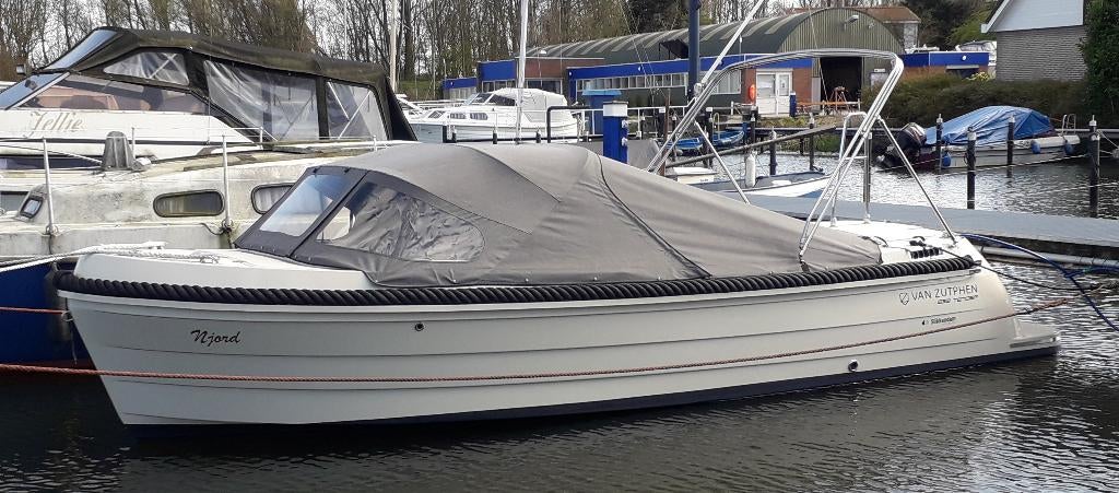 Tendersloep v. Zutphen 633, Watersport en Boten, Ophalen, 6 meter of meer, Zo goed als nieuw, 30 tot 50 pk