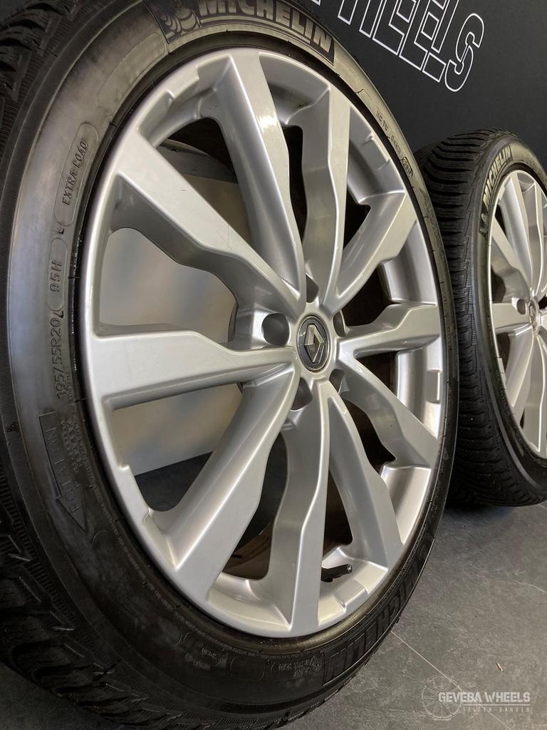 20” Renault (grand) Scenic IV velgen + winterbanden 5x114.3, Auto-onderdelen, Banden en Velgen, 19 inch, Gebruikt, -, -