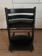 Stokke stoel zwart, Ophalen, Gebruikt, Meegroeistoel