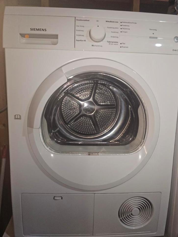 Witte wasdroger van Ariston, gebruikt, Witgoed en Apparatuur, Wasdrogers, Gebruikt, Condens, Voorlader, 6 tot 8 kg, 85 tot 90 cm