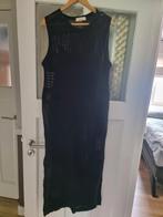Zwarte gehaakte jurk van Rudy, maat xl, Zwart, Maat 42/44 (L), Ophalen of Verzenden, Onder de knie