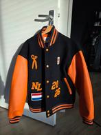 Denham TeamNL varsity jacket | maat L, Ophalen, Maat 52/54 (L), Zwart, Zo goed als nieuw