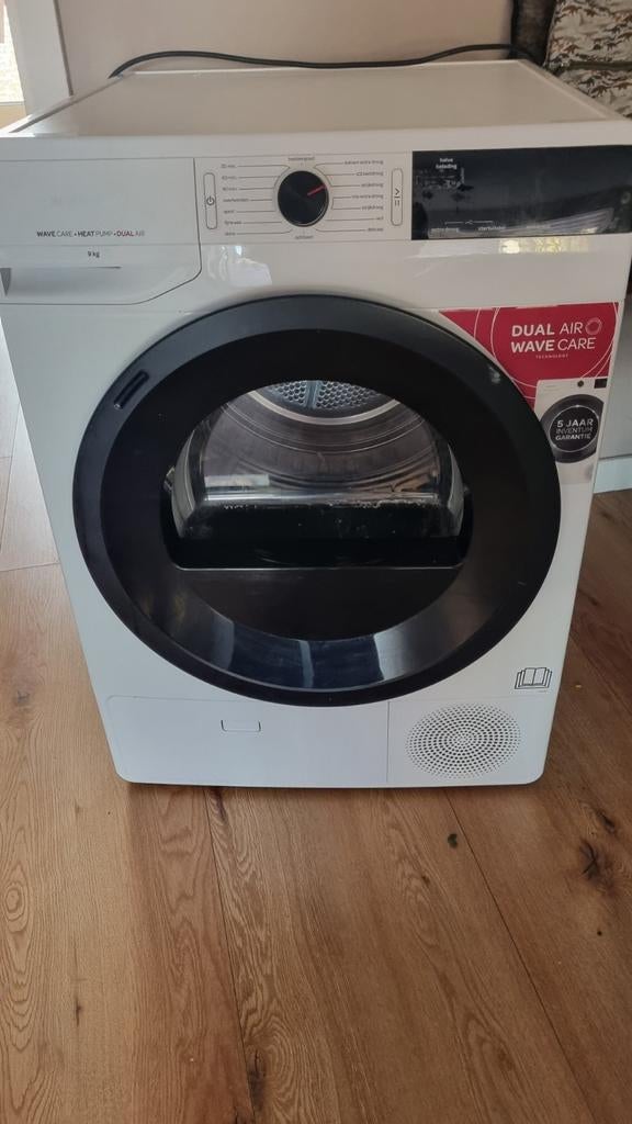 LG Wave Care Warmtepompdroger 9 kg, Witgoed en Apparatuur, Wasdrogers, Ophalen