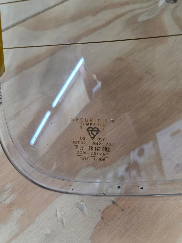 Achterruit Opel Kadett C, Ophalen, Nieuw, Opel