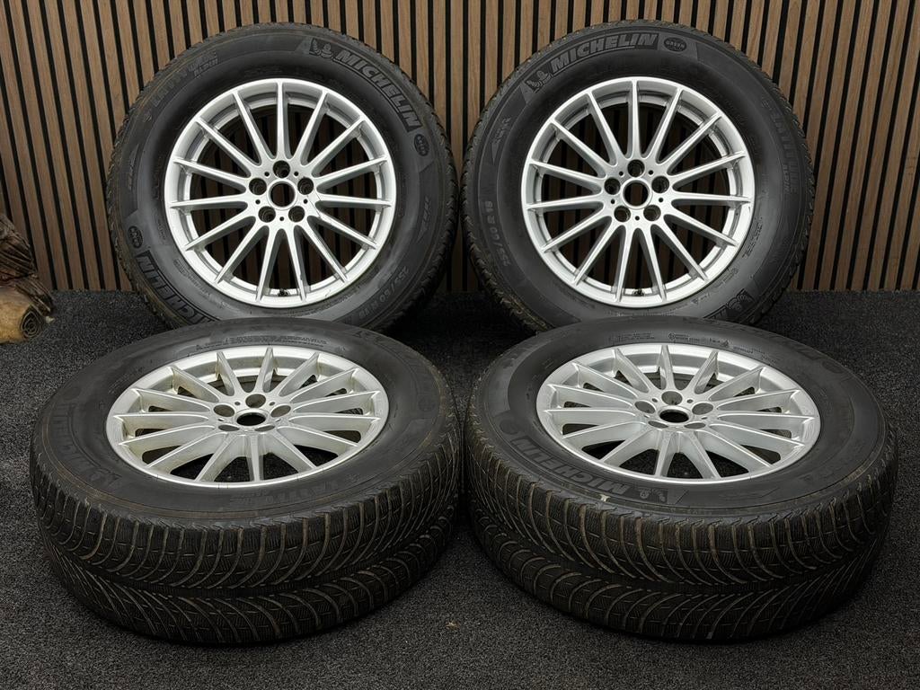 WINTER! Originele 18 inch Jaguar F Pace 5x108 ET45 63.4 TPMS, Ophalen, 18 inch, 255 mm, .