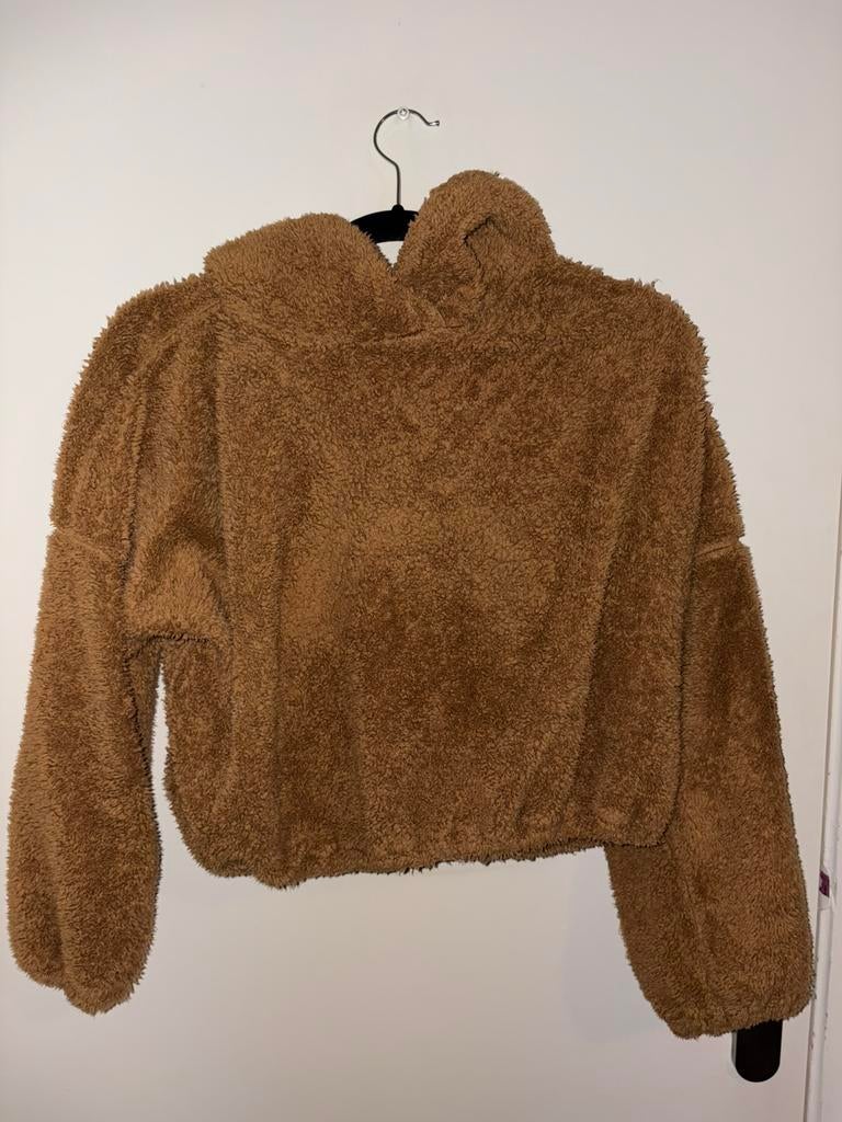 Most wanted teddy hoodie, Ophalen of Verzenden, Gedragen, Maat 42/44 (L), Bruin