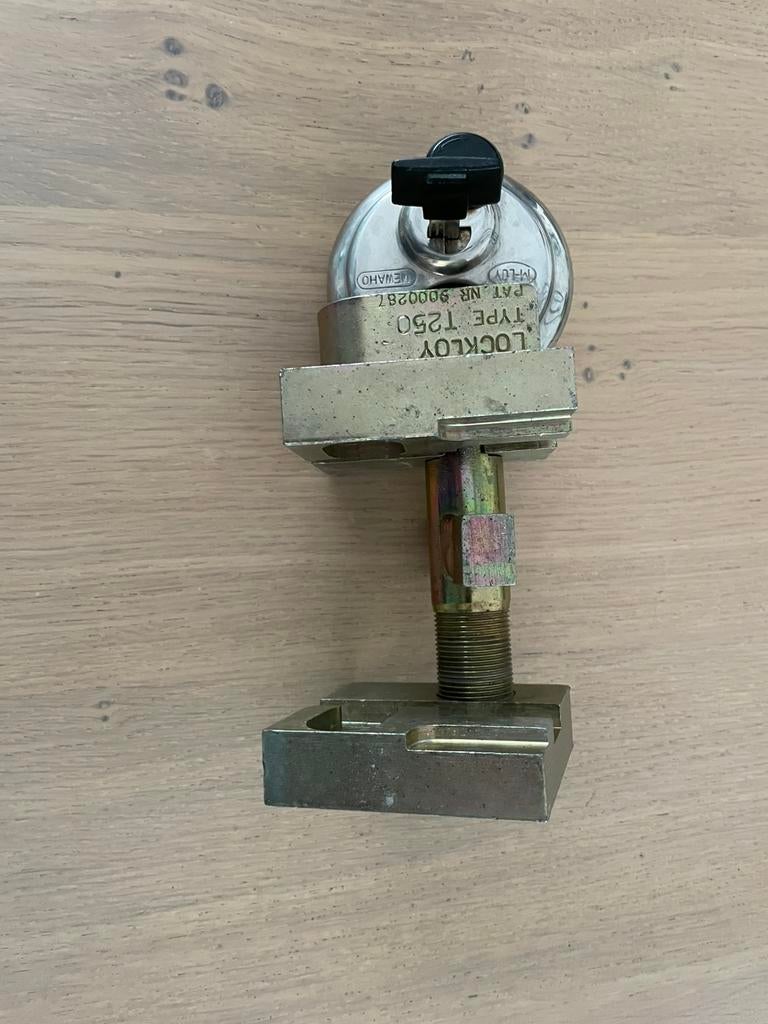 Disselslot caravan, Caravans en Kamperen, Ophalen of Verzenden, Zo goed als nieuw