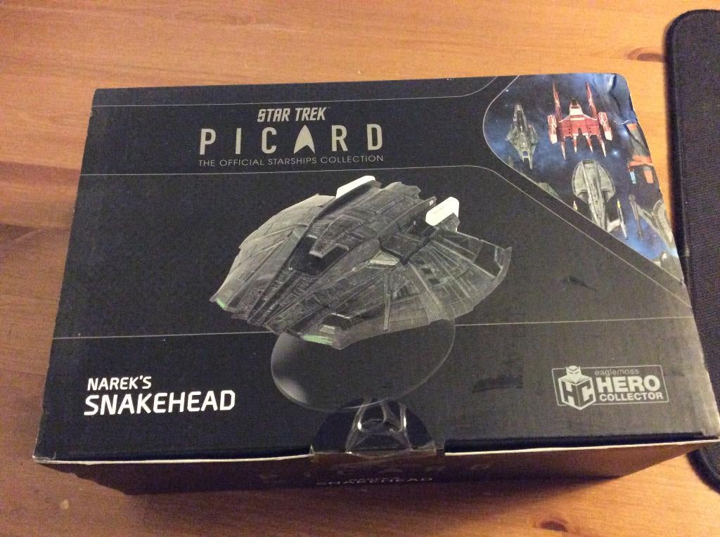Star Trek Picard. Narek's Snakehead. Collection Model. Nieuw, Ophalen of Verzenden, Nieuw, Tv, Beeldje, Replica of Model